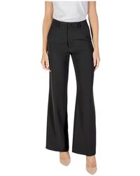 Rinascimento - Schwarze Hose Mit Reißverschlusstasche - Lyst