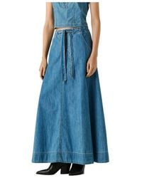 Pepe Jeans - Denim Skirts - Lyst