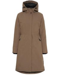 Notyz - Jassen ,Bruin ,Polyester Function Jacket - Lyst
