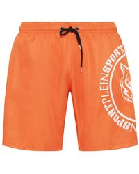 Philipp Plein - Swim Trunks Carbon Tiger - Lyst