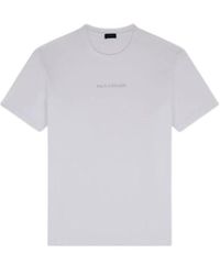 Paul & Shark - Weiße baumwoll-jersey-t-shirt regular fit - Lyst
