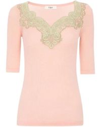 Chloé - V-Neck Knitwear - Lyst