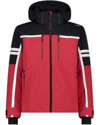 CMP - Fitness ,Rood ,Polyester Stretch Twill Ski Jacket - Lyst