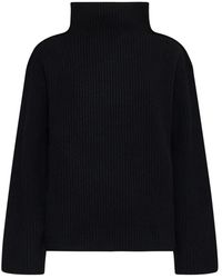 Marni - Jersey De Lana Negra De Punto, Mujer, Talla - Lyst