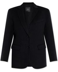 Anine Bing - Jassen ,Zwart ,Wol Quinn Wollen Blazer - Lyst