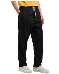 Replay - Broeken ,Zwart ,Denim Zwarte Denim Broek - Lyst