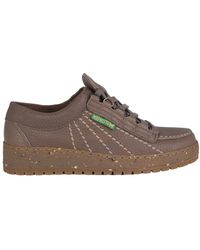 Mephisto - Schoenen ,Bruin ,Suède Donkerbruine Veterschoen - Lyst