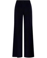 Max Mara - Wide-Leg Gebreide Broek - Lyst