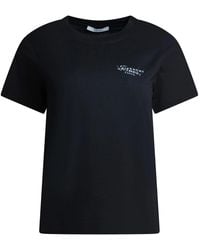 Givenchy - T-Shirt Met Stempelprint - Lyst
