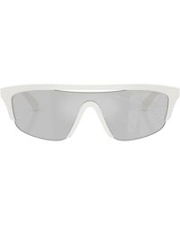 Burberry - Sunglasses Square Semi Rim, Frame And Lens Be4460U411080 - Lyst