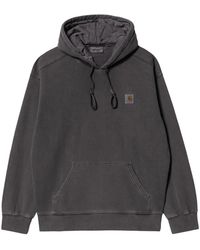 Carhartt - Hoodies & Sweatvesten ,Zwart ,Katoen Hooded Nelson Sweatshirt - Lyst