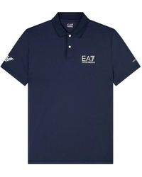 EA7 - Tennis Pro Polo - Lyst