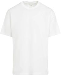 Y-3 - Katoenen T-Shirt - Lyst