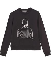 KARL LAGERFELD - Hoodies & Sweatvesten ,Zwart ,Katoen Kl X Jp Karl Sweatshirt - Lyst
