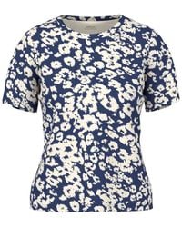 Marc Cain - Tops ,Blauw ,Katoen T-Shirts - Lyst