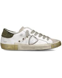 Philippe Model - Schoenen ,Wit ,Katoen Sneakers Prsx Tennis - Lyst