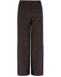 F.it - Gevlochten Ribfluwelen Broek - Lyst