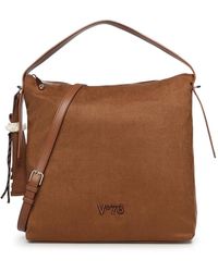 V73 - Tassen ,Bruin ,Leer Danielle Schoudertas - Lyst