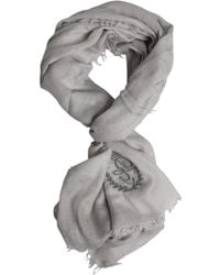 Dolce & Gabbana - Dg Crown Neck Warmer Wrap Shawl Scarf - Lyst