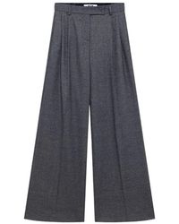 MSGM - Wide Trousers - Lyst
