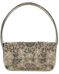 STAUD - Bunte Perlen-Schultertasche - Lyst