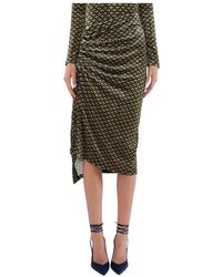 Rabanne - Midi Skirts - Lyst