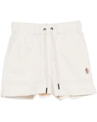 Moncler - Bermuda Logo Shorts - Lyst