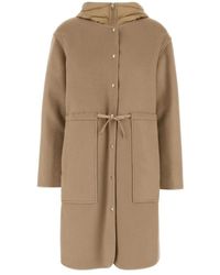 Moncler - Single-Breasted Coats - Lyst