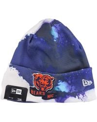KTZ - Accessoires ,Veelkleurig ,Polyester Chicago Bears Nfl Teamkleuren Gebreide Muts - Lyst
