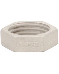 Vetements - Messing ring silberfarben schmuck - Lyst