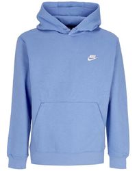 Nike - Fleece Hoodie Mit Kordelzug - Lyst