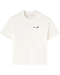 Palm Angels - Camiseta clásica con logo ajustado - Lyst