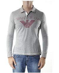 Armani Jeans - T-shirts à manches longues - Lyst