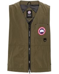Canada Goose - Jassen ,Groen ,Canmore Vest - Lyst
