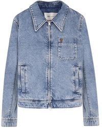 Ami Paris - Denim Jackets - Lyst