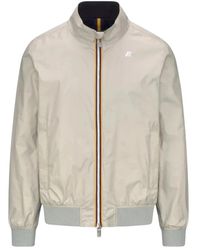 K-Way - Jassen ,Nylon Omkeerbaar Lichtgewicht Jas - Lyst
