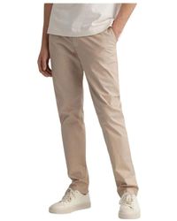 GANT - Trousers > Chinos - Lyst