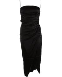 Patrizia Pepe - Elegantes Schwarzes Kleid Für Frauen - Lyst