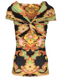 Etro - Off-Shoulder Top - Lyst