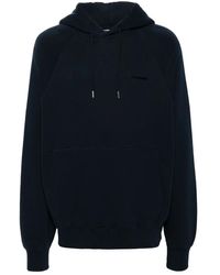J.Lindeberg - Hoodies & Sweatvesten ,Blauw ,Katoen Blauwe Casual Katoenen Hoodie Sweater - Lyst