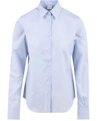 Aspesi - Klassiek Katoenen Popeline Shirt - Lyst