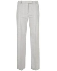 Eleventy - Flanellhose Mit Geradem Bein - Lyst