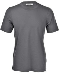 Gran Sasso - Casual t-shirt und polo grau - Lyst