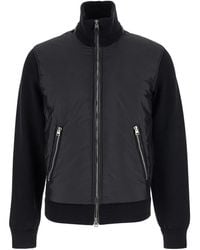 Tom Ford - Jassen ,Zwart ,Wol Zwarte Gebreide Jassen Met Dons - Lyst