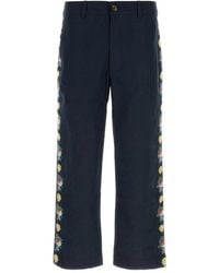 BAZISZT - Straight Trousers - Lyst