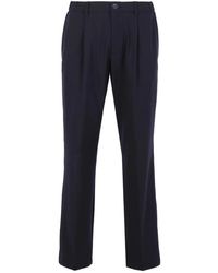 Herno - Stretch-Wollmischungs-Hose - Lyst