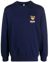 Moschino - Er Logo-Print Pullover - Lyst