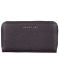 Orciani - Zip-Around Zachte Grote Leren Portemonnee - Lyst