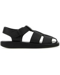 The Row - Shoes > sandals > flat sandals - Lyst