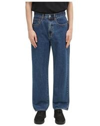 thisisneverthat - Jeans ,Blauw ,Katoen Regular Jeans - Lyst
